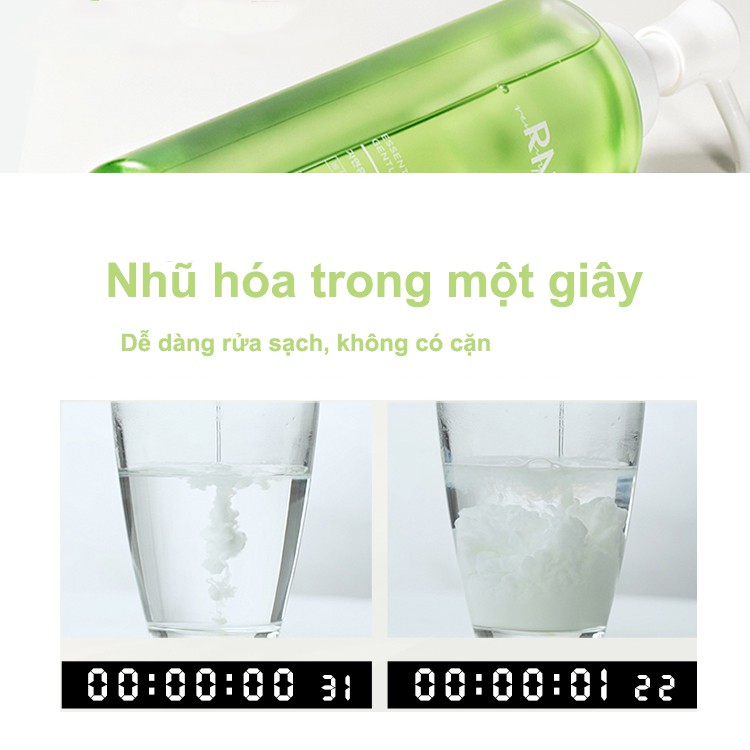 Dầu tẩy trang RNW dịu nhẹ làm sạch sâu cho da mặt và mắt 200ml