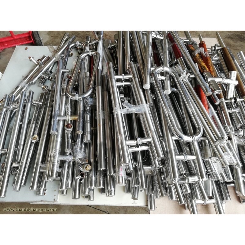 Tay nắm cửa cổng inox, tay nắm của sắt xếp inox đủ size hàng đẹp, sáng bóng và chắc chắn