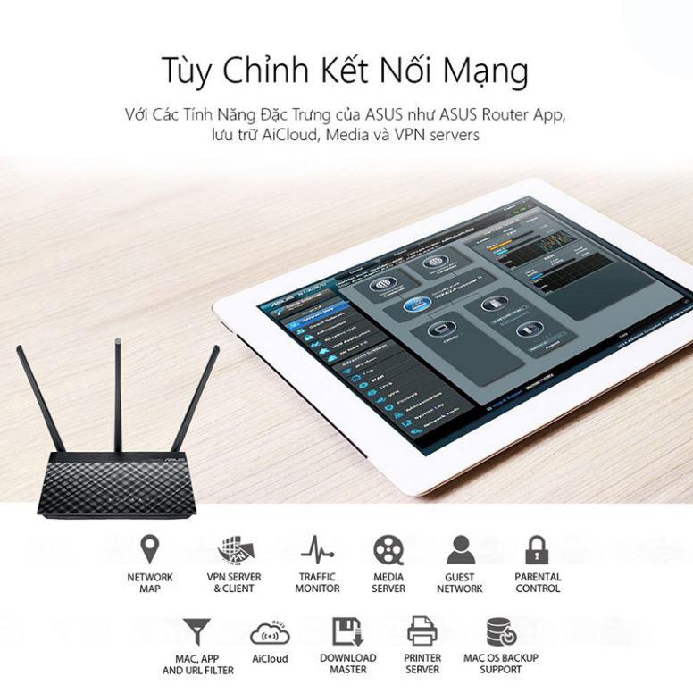 Thiết bị phát Wifi ASUS RT-AC53-