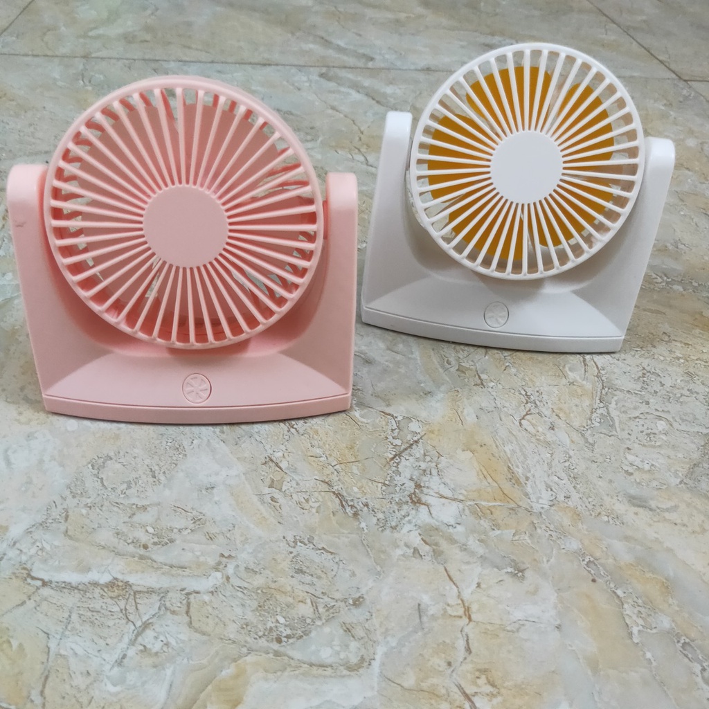 Quạt mini cầm tay hoặc để bàn Diandi 2 tốc độ có thể ngửa quạt lên hoặc gập quạt xuống