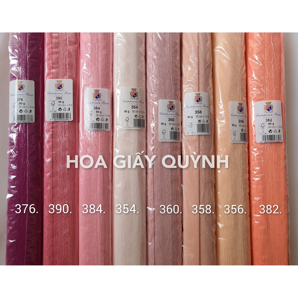GIẤY NHÚN Ý 90gr - cuộn 50cm x 1.5m