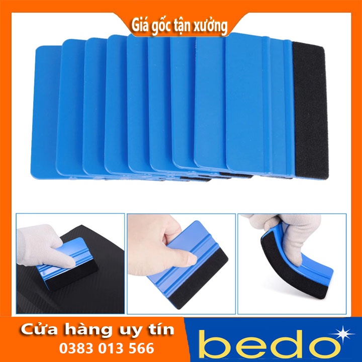gạt decal oto, cán kính chuyên dụng bằng Nhựa ABS độ bền cao - BEDO