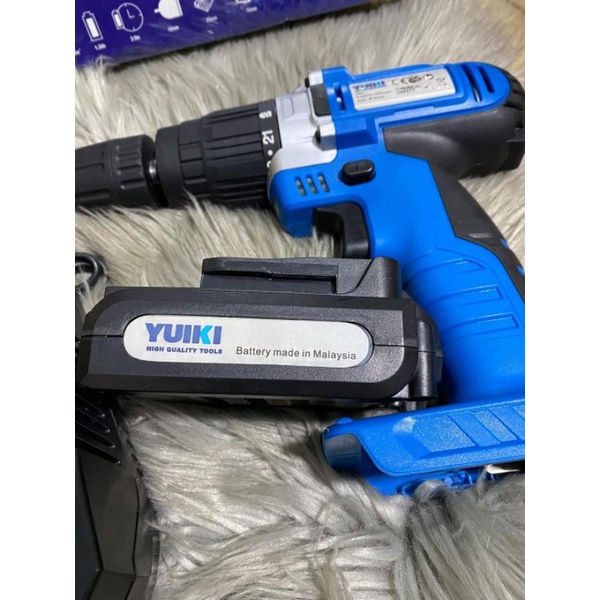 Khoan pin 3 chức năng chính hãng có chế độ búa - khoan pin YUIKI