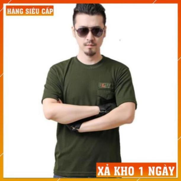 [FreeShip – Xả Kho 1 Ngày]  Áo Thun Nam Lính Mỹ US ARMY - Áo Phông Nam cotton Quân Đội Rằn Ri  ྇