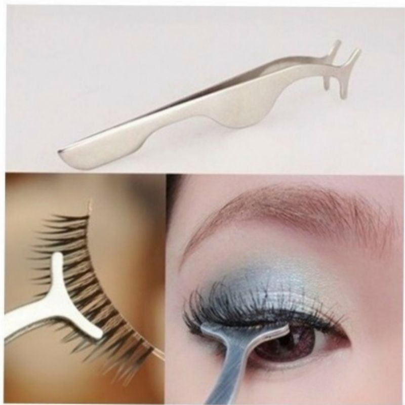 Nhíp gắn kẹp mi giả thép không gỉ