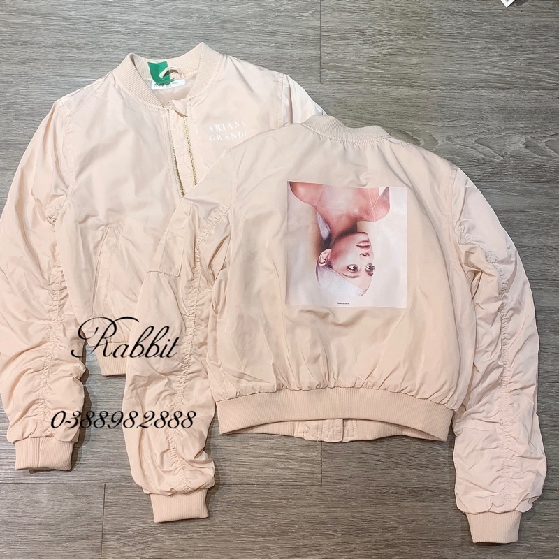 Bomber dáng ngắn HM