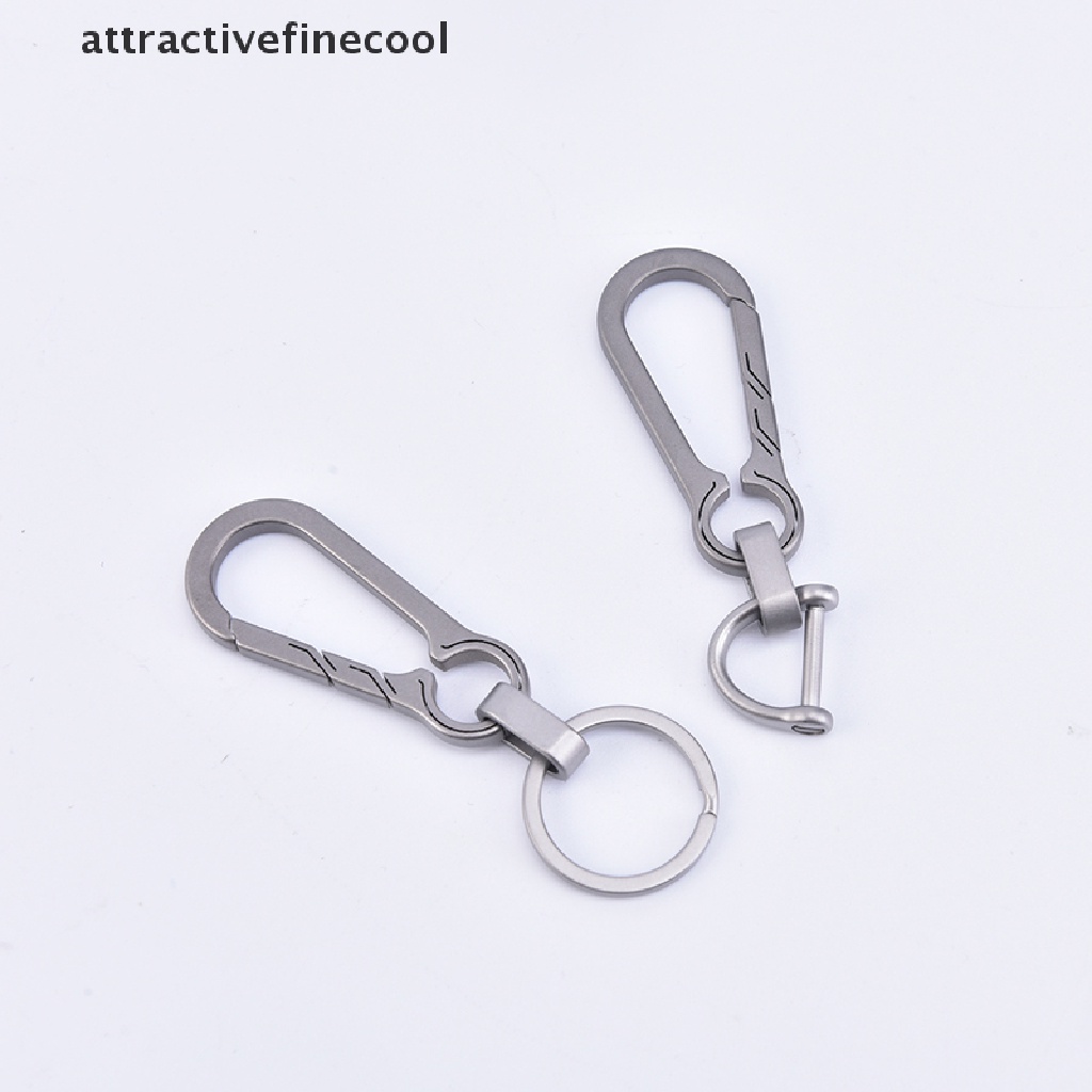 Móc Chìa Khóa Bằng Hợp Kim Titan EDC