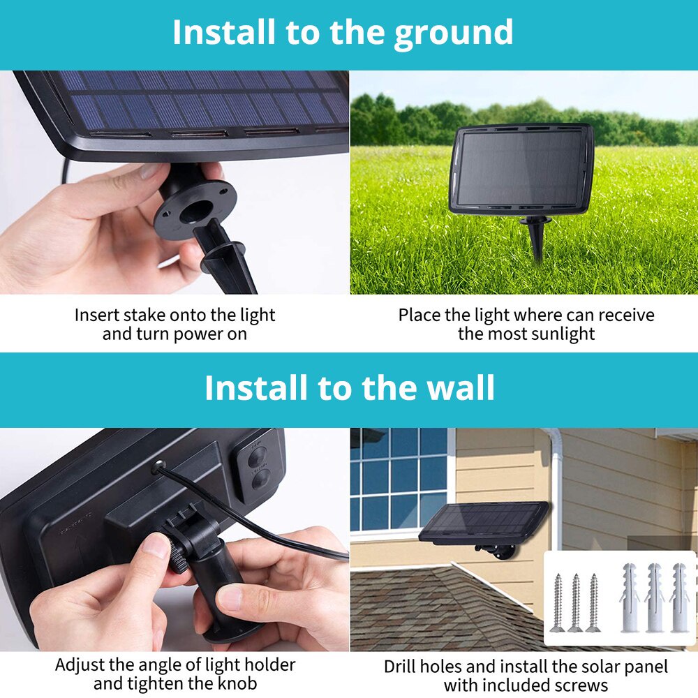 Dây Đèn LED G40 Năng Lượng Mặt Trời Trang Trí Sân Vườn