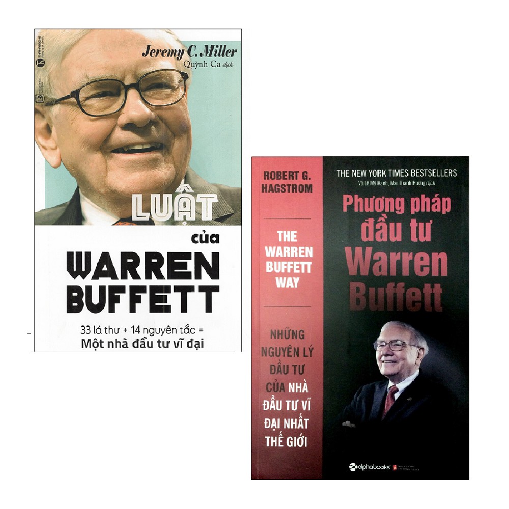 Sách - Combo: Luật Của Warren Buffett + Phương Pháp Đầu Tư Warren Buffett (2 cuốn)