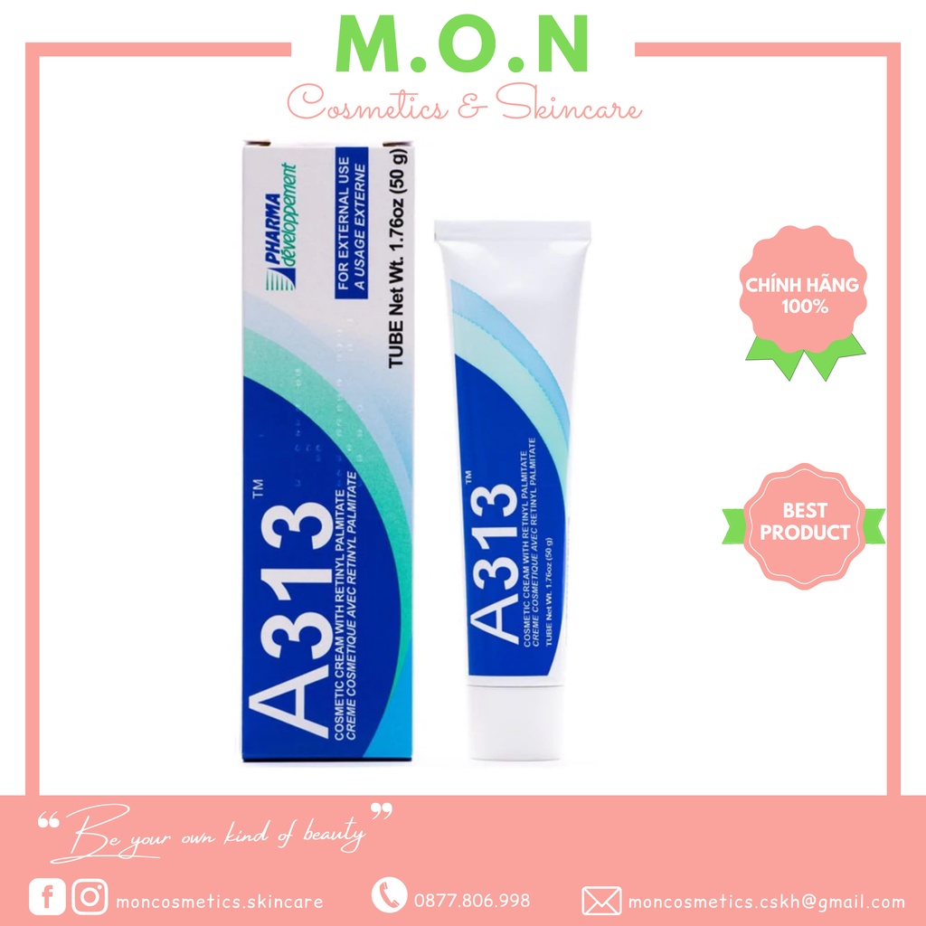 Kem Retinol A313 giảm mụn, xóa mờ vết thâm