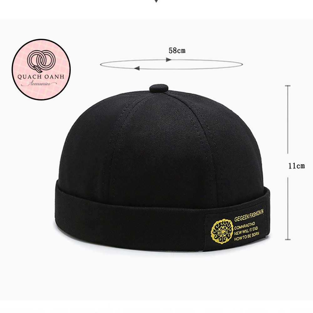 Mũ quả dưa hip hop đường phố hipster cá tính – MU17
