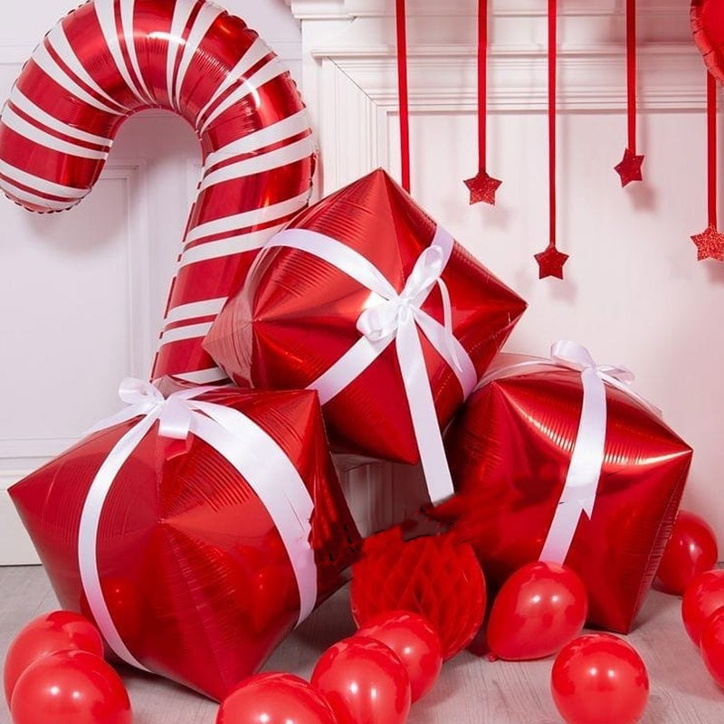 Bong bóng hình ông già noel/người tuyết/ông già noel trang trí giáng sinh độc đáo