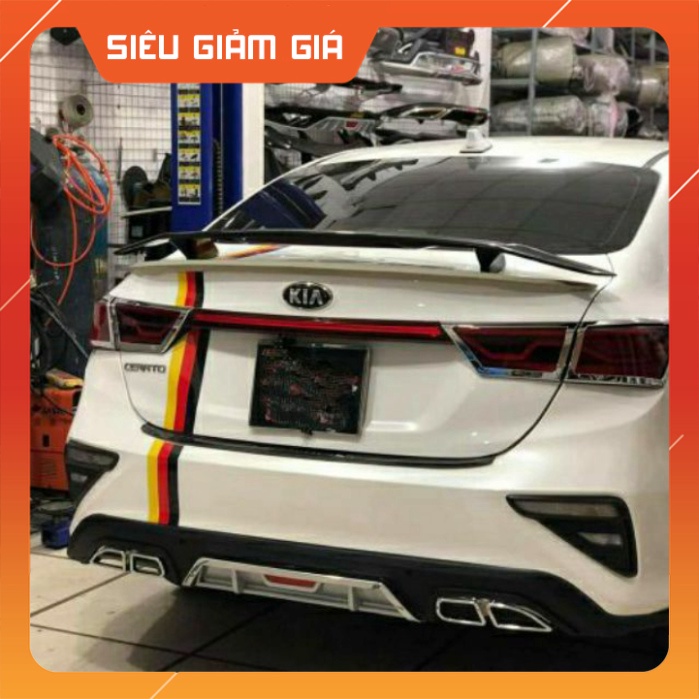 SIÊU GIẢM GIÁ Đuôi gió thể thao có đèn dùng chung :honda civic , honda city cerato , mazda 3 , elantra