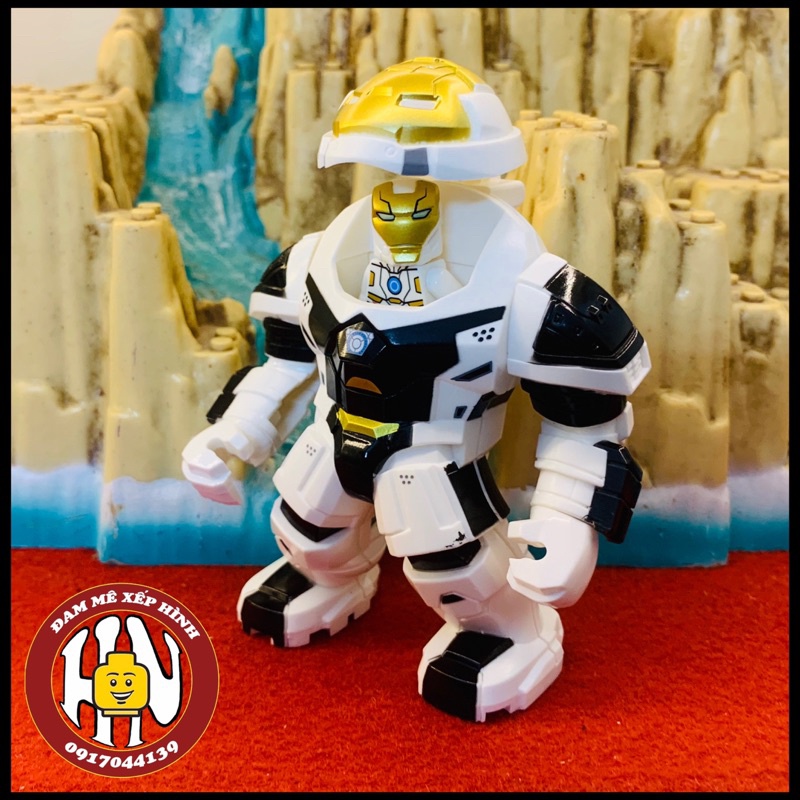 Đồ Chơi Xếp Hình - Lắp Ráp Hulkbuster MK39 - Ironman - Người Sắt - XH1822 - Ảnh Shop - Marvel !