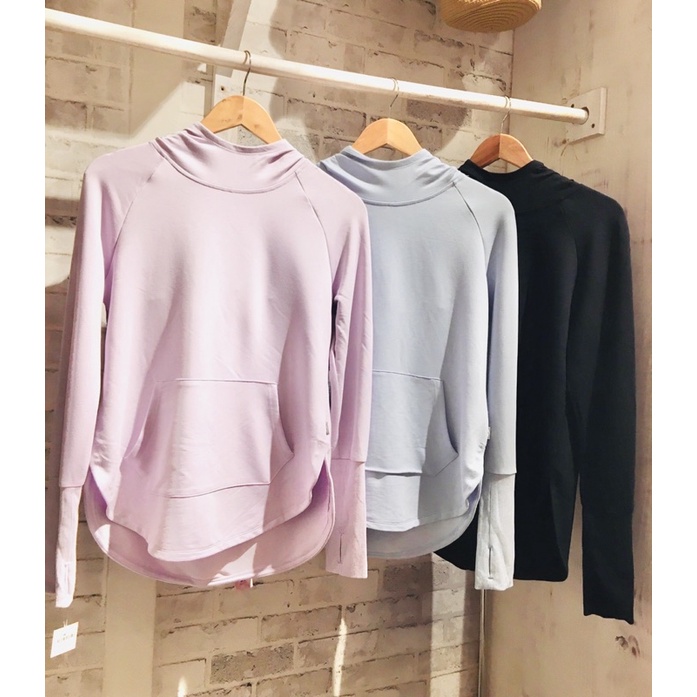 Áo Thể Thao Nữ Dài Tay Có Nón & Túi Skechers Xuất Dư Xịn S M L