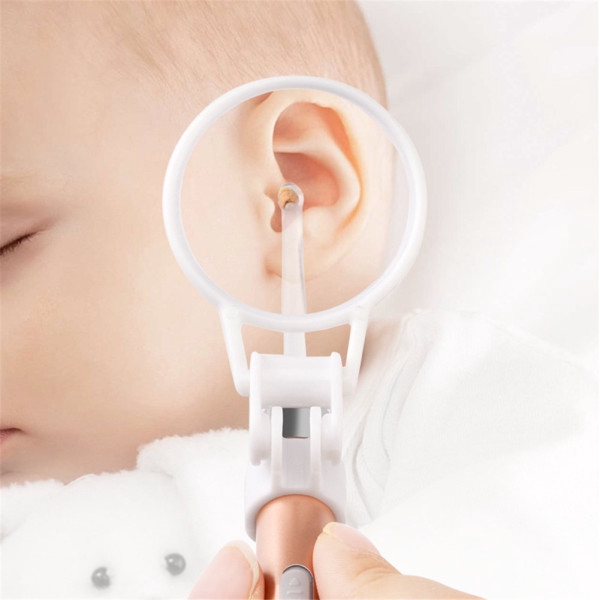 Bộ dụng cụ lấy ráy tai kèm kính lúp cao cấp tiện dụng và an toàn dành cho bé