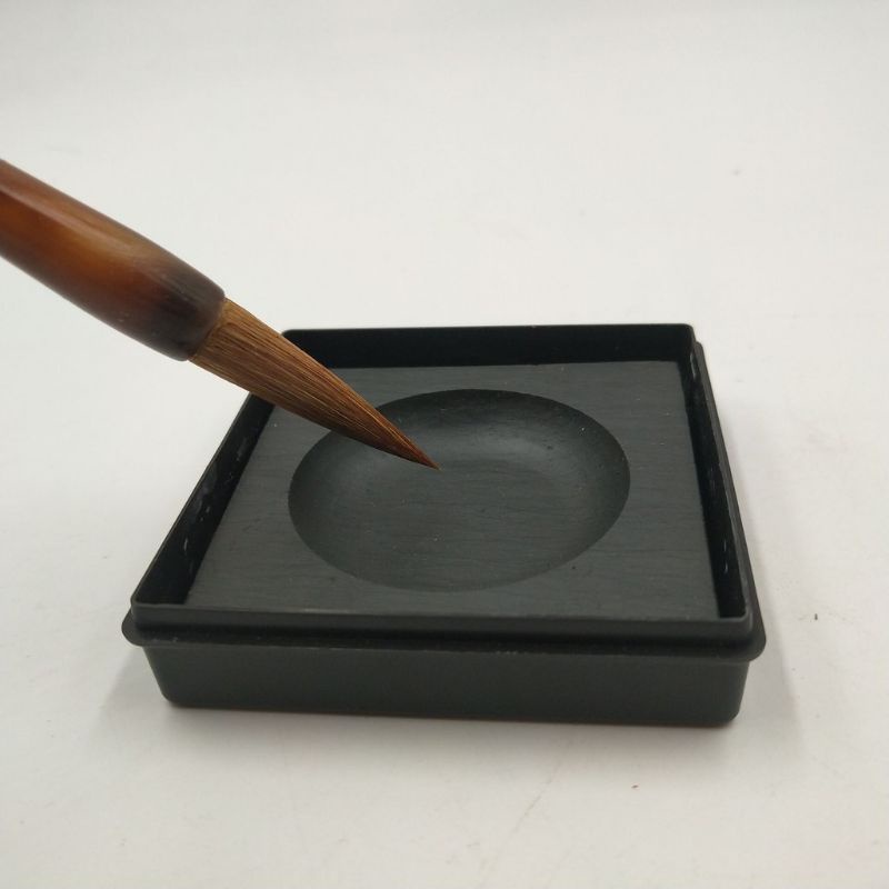 Nghiên mực phổ thông học sinh - Nghiên đá dùng mài mực viết thư pháp
