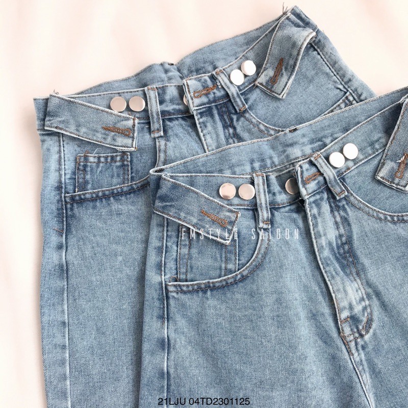 [Mã SKAMCLU9 giảm 10% đơn 100K] Quần ngố lưng shorts jeans cạp kiểu 064 lưng cao nữ ulzzang Fmstyle Saigon 21LJU07TD0601