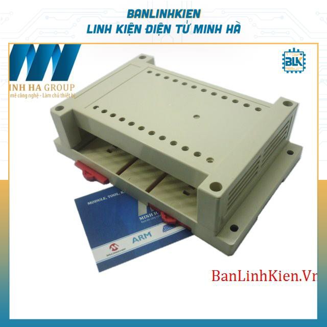Hộp Nhựa PLC 145x90x40MM Trắng 1 Đầu
