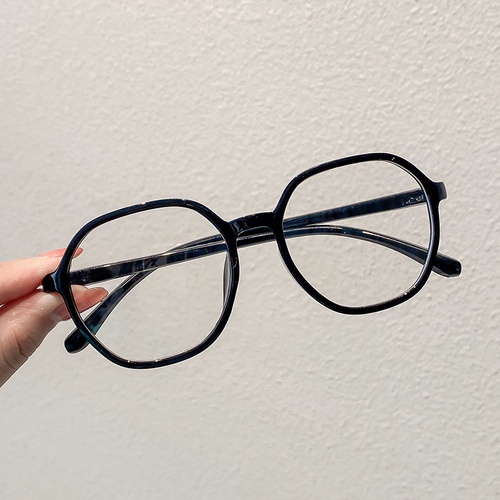 Kính Mát Gọng Tròn Lớn Chống Tia Bức Xạ Phong Cách Hàn Quốc Thời Trang Cho Nữ