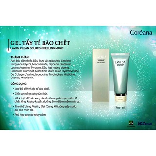 Gel Tẩy Tế Bào Chết Lavida Clean Solution Peeling Magic