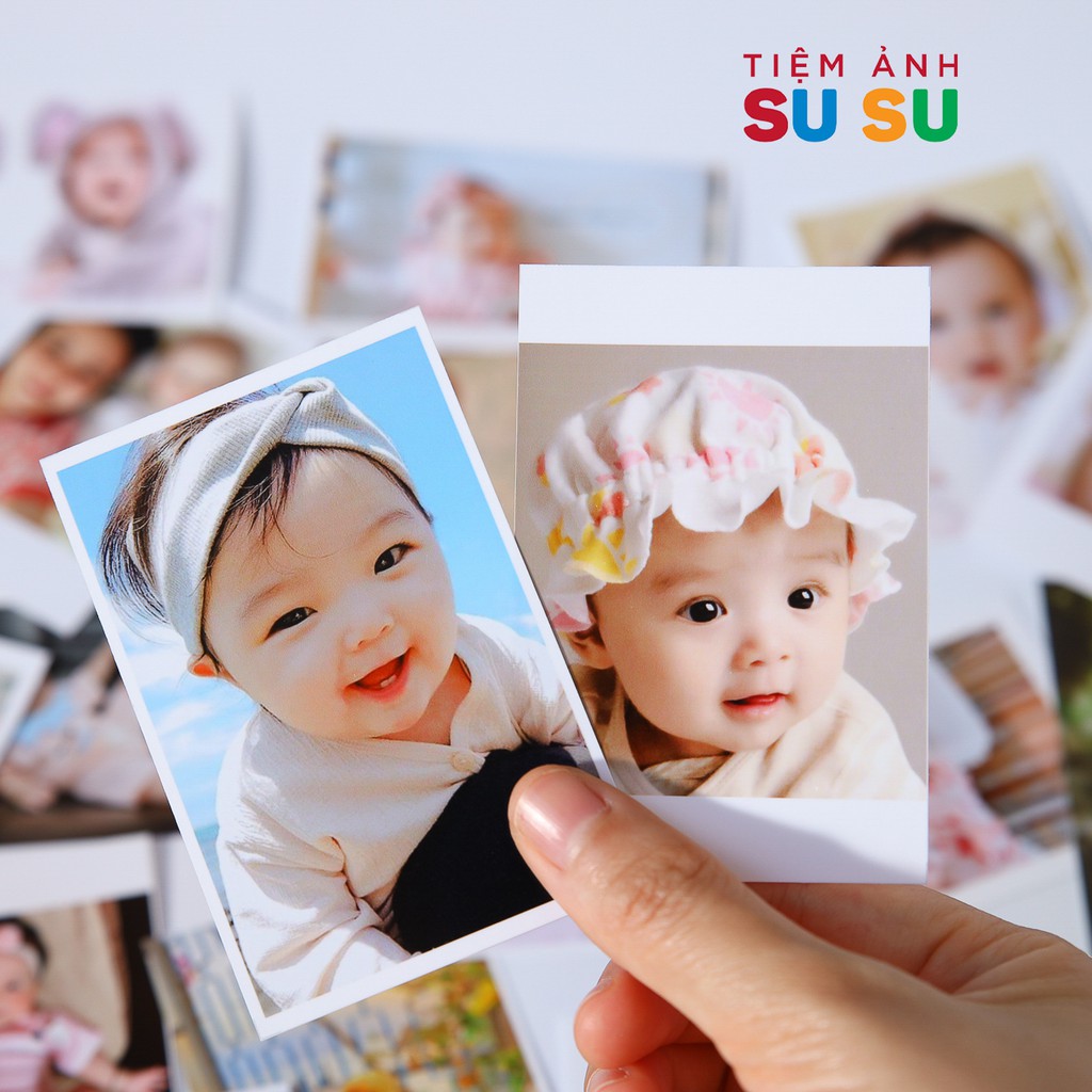 Combo 50 ảnh in ảnh 6x9cm, Ảnh polaroid, In ảnh theo yêu cầu, in ảnh 1k