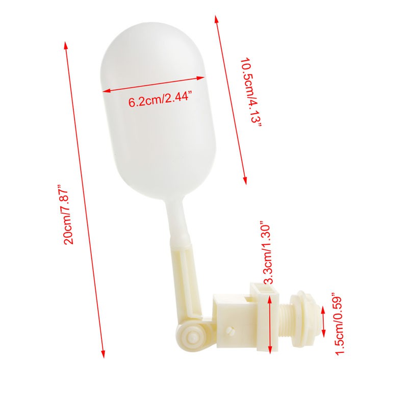 Van phao nổi 1 / 2 &quot;cho hồ cá cảnh