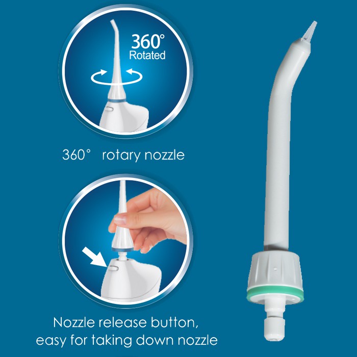 Bộ 2 đầu viền nướu  máy tăm nước du lịch Procare A6