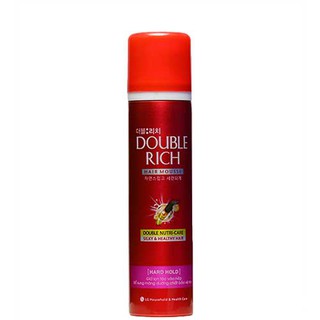 Mousse xịt tóc double rich hair mousse hard hold/ soft hold 150ml
