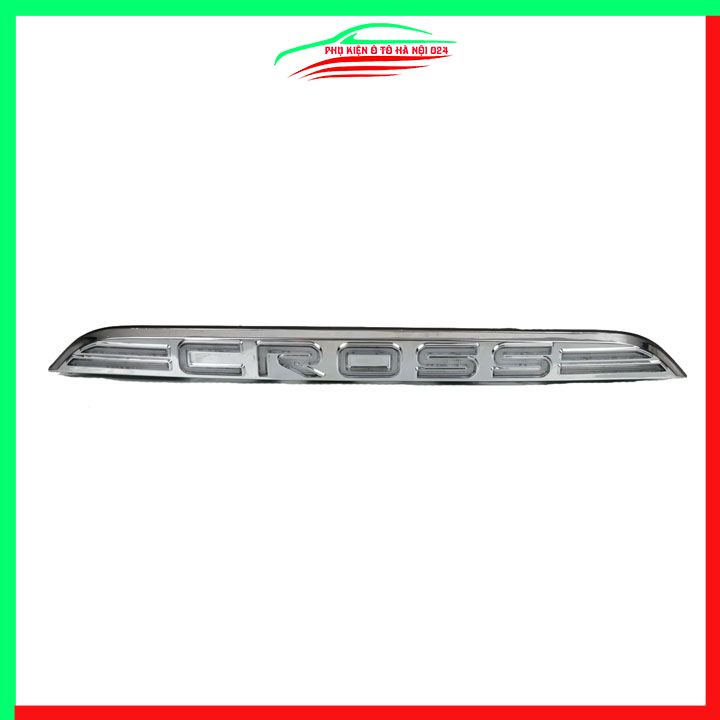 Ốp tay cốp sau có đèn led Toyota Cross 2020-2022 mạ crom ánh sáng vàng trang trí xe