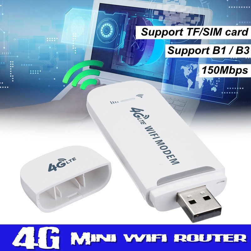 Bộ phát wifi -USB phát wifi từ sim 3g 4g Modem 4G Dongle cực mạnh cho tivi và camera,xe ô tô