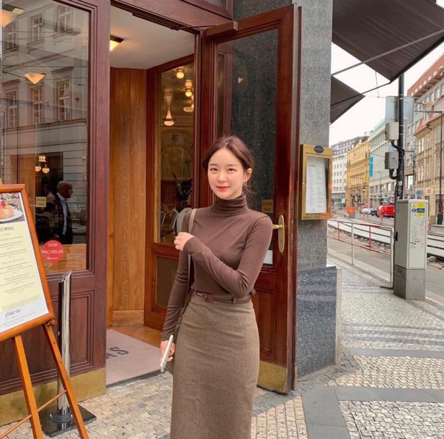 [Kèm Ảnh Thật]Áo giữ nhiệt cao cổ hàng Quảng Châu