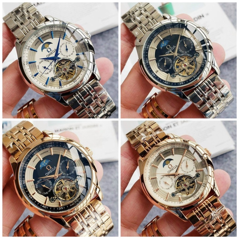 [Máy cơ Automatc] Đồng hồ nam Omega đồng hồ cao cấp