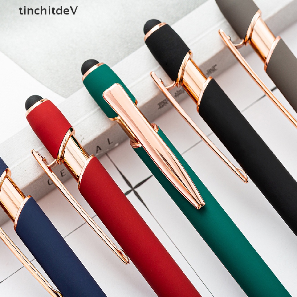 1 Bút Bi Cảm Ứng Bằng Kim Loại Dễ Thương