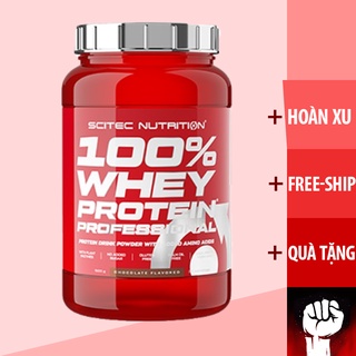 Whey Protein | Scitec 100% Whey Protein Professional - Sữa Tăng Cơ Không Tăng Mỡ 920g