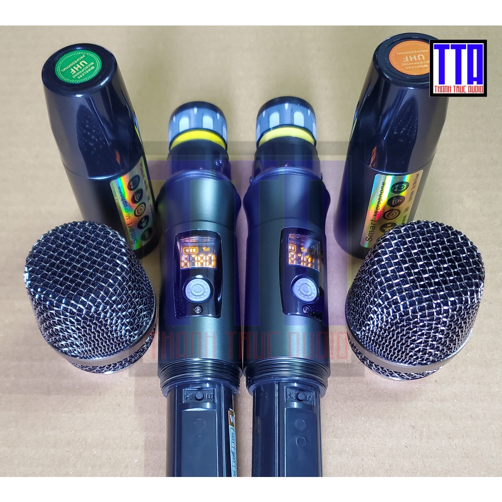 Micro loa kéo wireless Q32T UHF bo UGX - loại 1 đầu nhôm