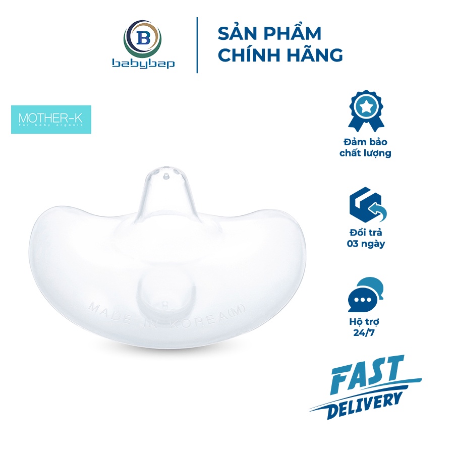 Trợ Ti Silicone Mother-K Hàn Quốc Chất Liệu 100% Silicone Siêu Mềm Mại