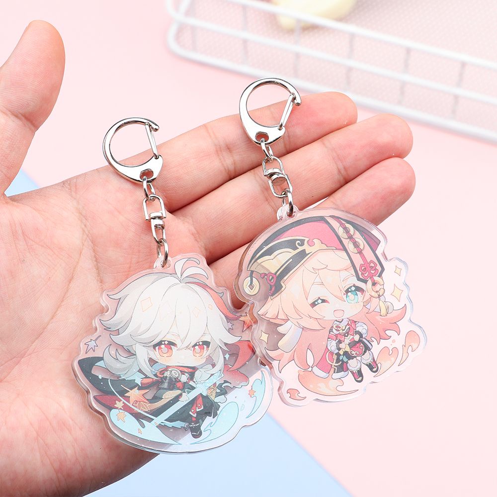 Móc khóa bằng acrylic họa tiết hoạt hình Nhật Bản MIHAN1 vui nhộn