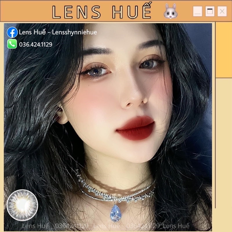 10MẪU LENS HÀN SONA KHÔNG ĐỘ