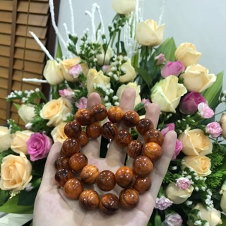 Vòng Gỗ Huyết Long Thấu Quang 16Ly dành cho nam - Rực rỡ trước đám đông (BH652-16) 501
