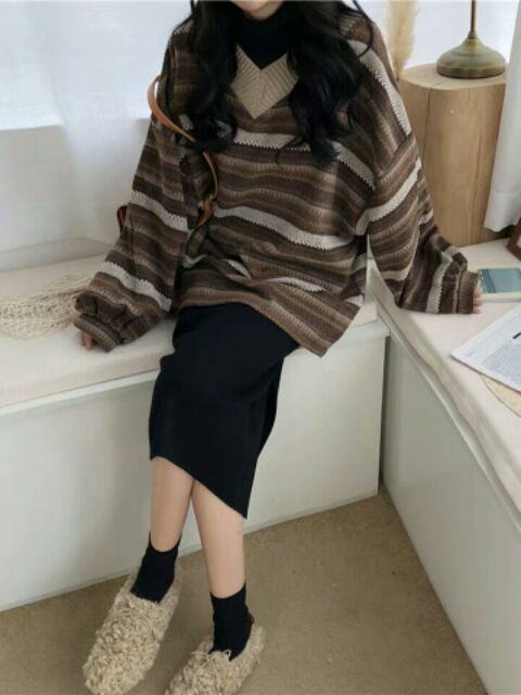 [ ORDER ] Áo len oversize hàn( kèm ảnh thật sau) | BigBuy360 - bigbuy360.vn