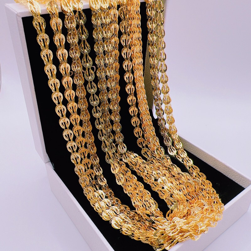 𝗗𝗮̂𝘆 𝗰𝗵𝘂𝘆𝗲̂̀𝗻 đuôi phụng mạ vàng 18k bền màu Kami