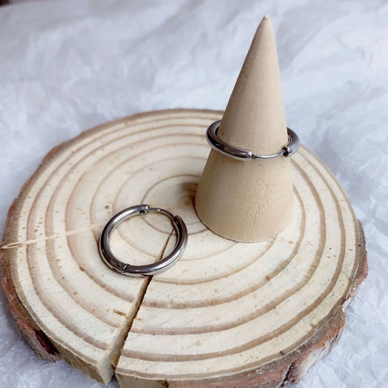 Khuyên tai tròn kiểu dáng thời trang