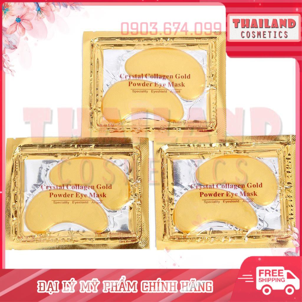 (Hàng chuẩn) Mặt nạ mắt Gold 24K, không còn thâm, bọng mắt