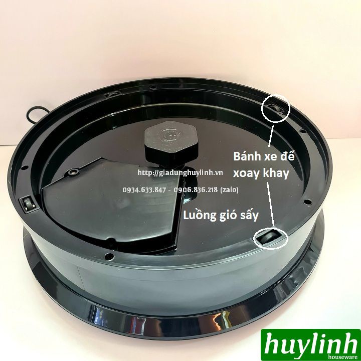 Máy sấy trái cây hoa quả thực phẩm Tiross TS9682 (250W) - Tặng hũ làm sữa chua