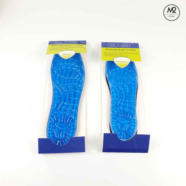 Lót giày êm chân massaging gel insoles cao cấp LGEC02