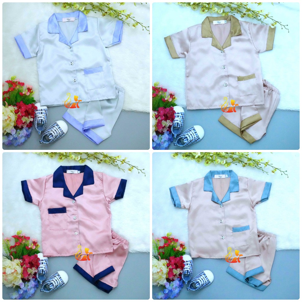 Đồ Bộ Mặc Nhà Pijama Phi "Lụa Phối" Cho Bé - Từ 12kg - 40kg (Phần 2).