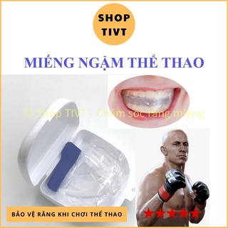 Miếng ngậm bảo vệ răng tập thể thao cường độ va đập cao như Boxing, M2, MMA, mouthguard, giảm chấn động răng-ShopTIVT