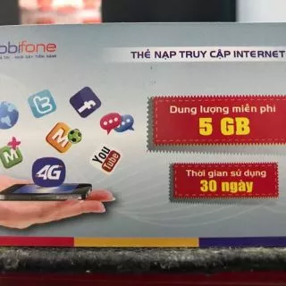 (CHUYÊN BÁN BUÔN) THE DATA 5G MOBI 3G/4G XÀI 30 NGÀY- THẺ KHÔNG CÓ HẠN