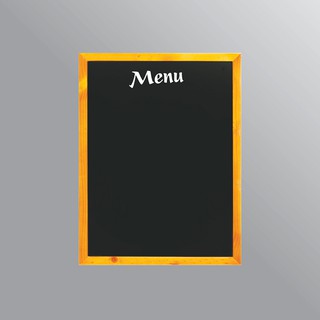 Combo bảng menu 60*100 cm +bảng menu 40*60 cm+ giá gỗ (Tặng bông lau, bút dạ quang, hộp phấn)
